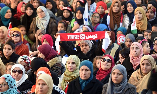  Tunisian coalition party fights for women's rights with gender violence bill 