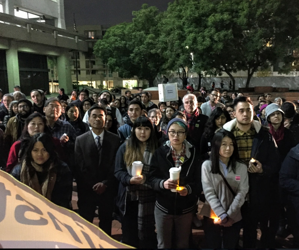 Japanese-Americans stand with Muslims in wake of attacks