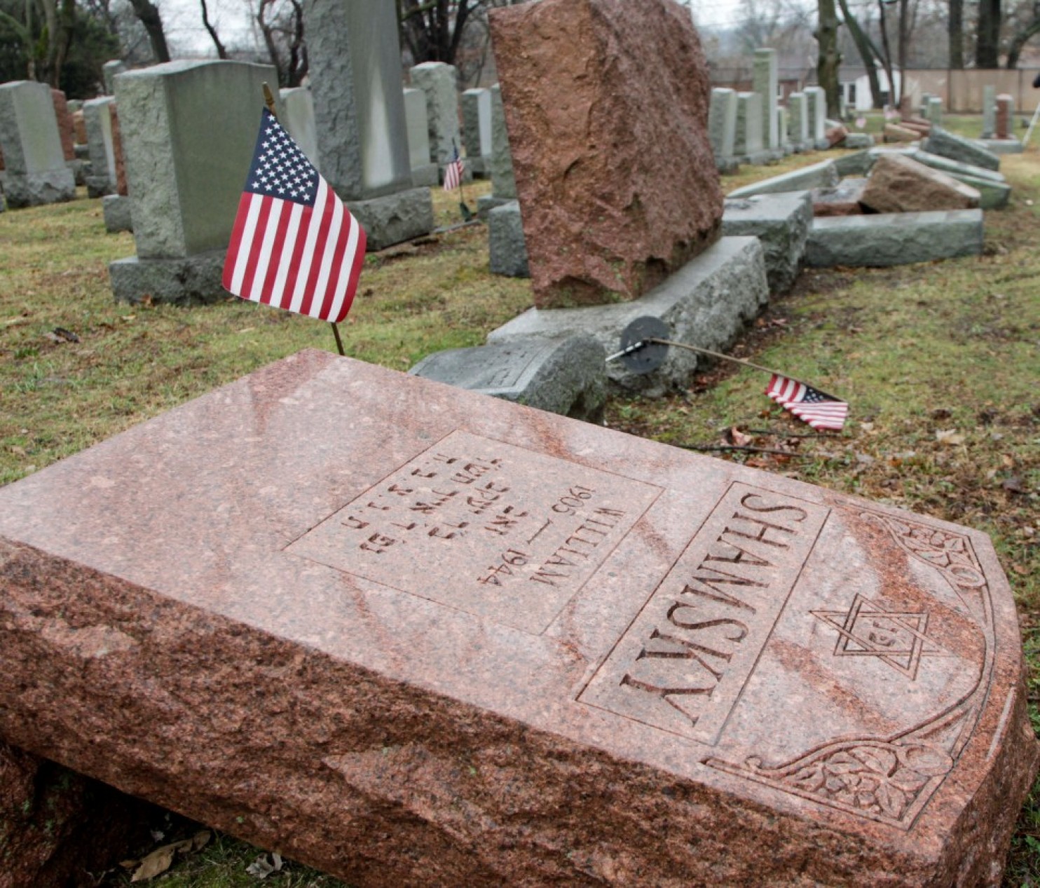 ‘Every person deserves to rest in peace': American Muslims raising money to repair vandalized Jewish cemetery