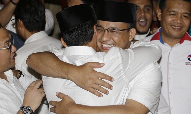  Muslim candidate beats Christian in divisive Jakarta governor vote