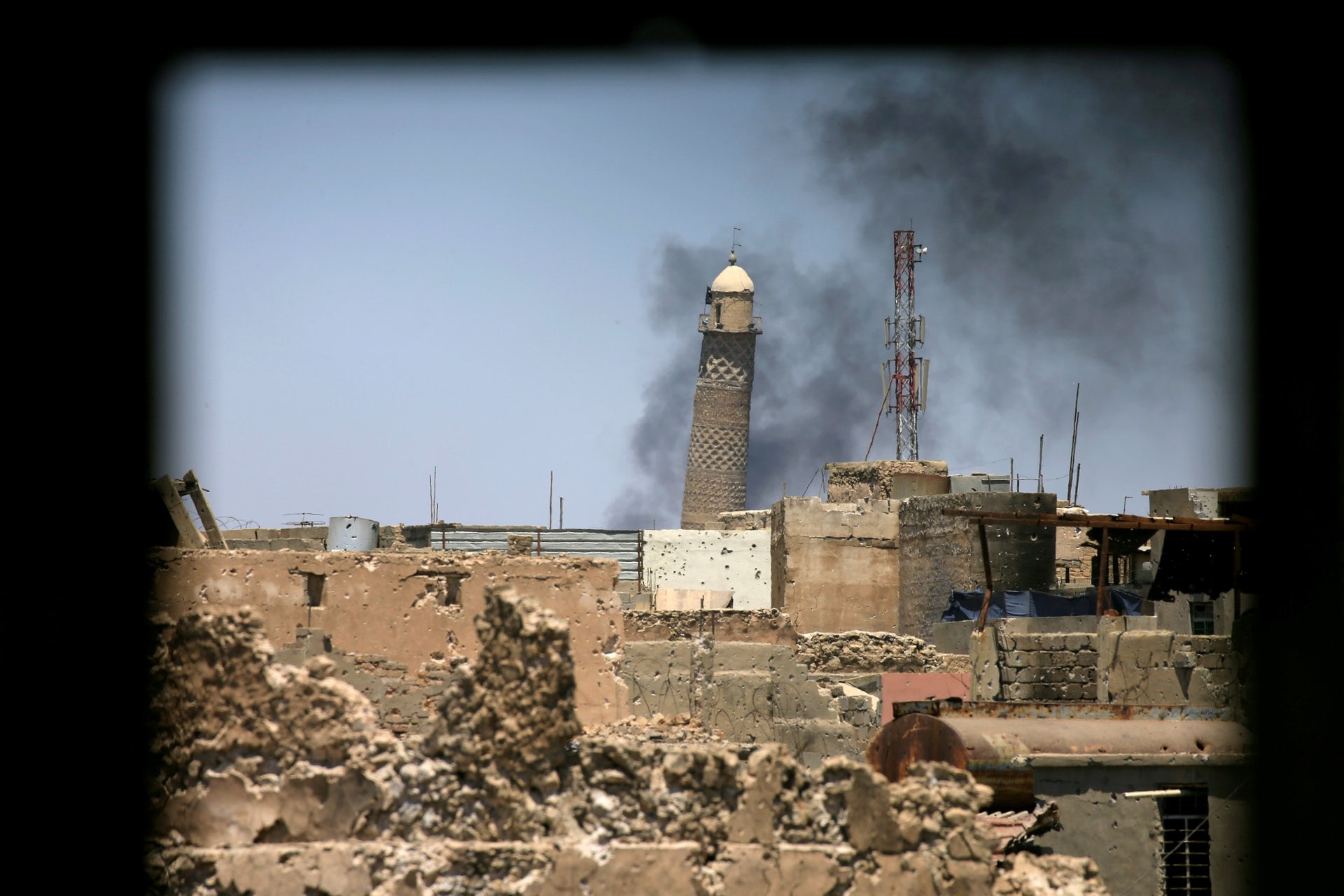 Destroying Great Mosque of al-Nuri 'is Isis declaring defeat'