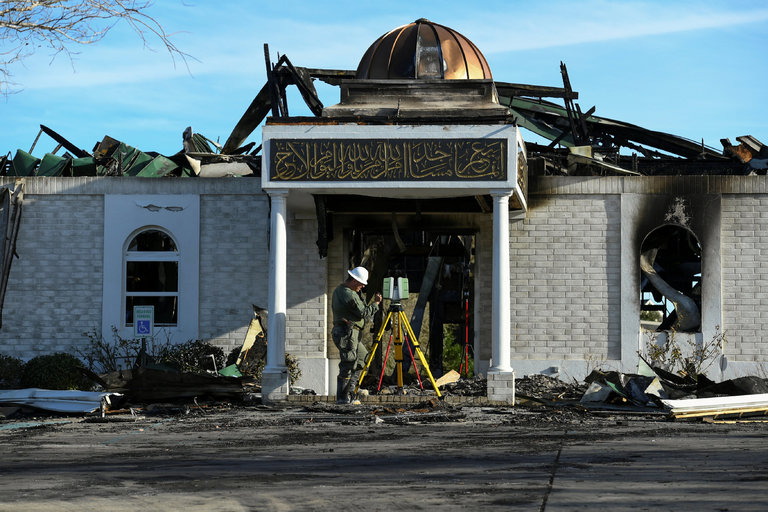 Hate Crime Charge for Man Accused in Texas Mosque Fire