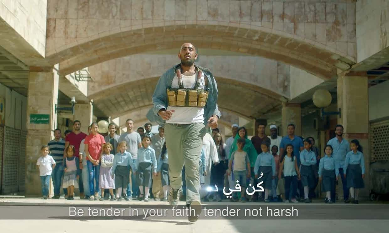 'Bomb violence with mercy': anti-terror ad goes viral in Middle East