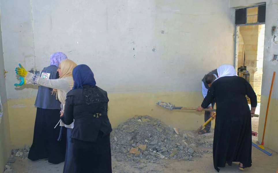 Christian church destroyed by Isis rebuilt by Muslim residents