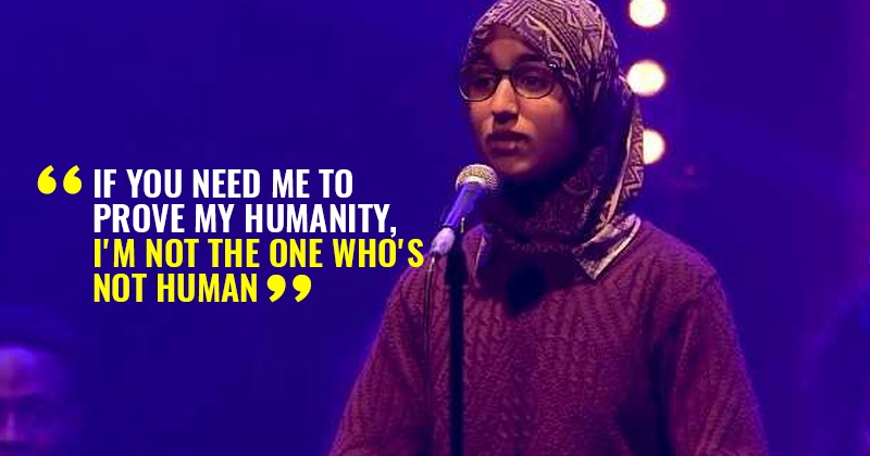 Muslim Slam Poet: ‘If You Need Me To Prove My Humanity, I’m Not The One Who’s Not Human’