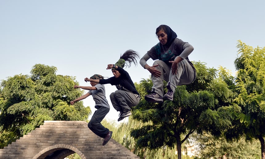 'We hate the headscarf': can women find freedom in Tehran's female-only parks?