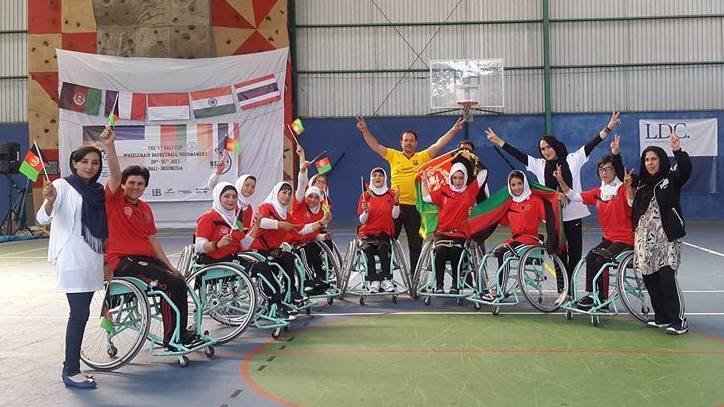 A Big Win For Afghan Women's Wheelchair Hoopsters