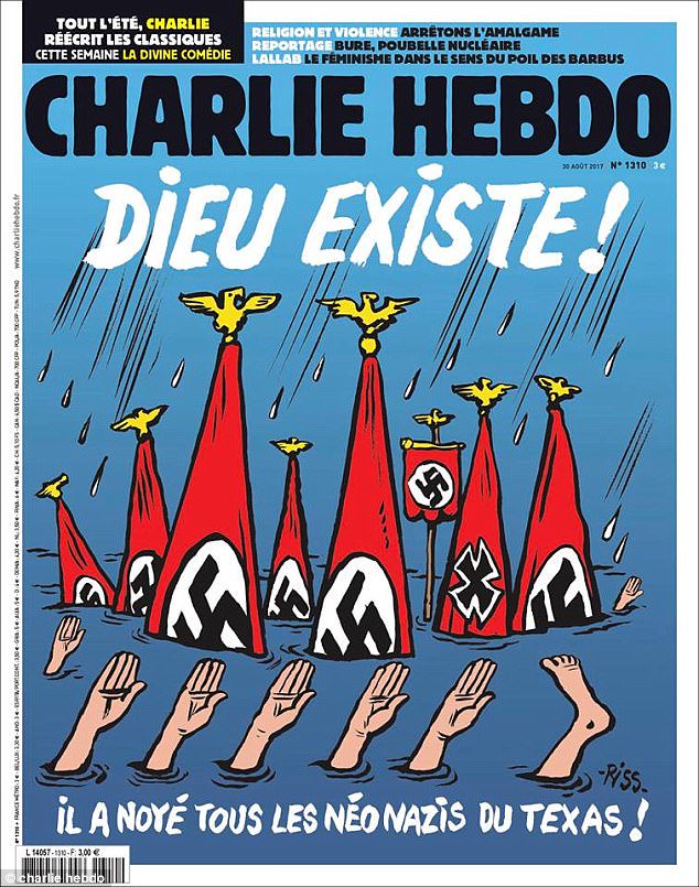 Charlie Hebdo May Now Be Criticized Because It Mocked White Texans Rather Than Muslims