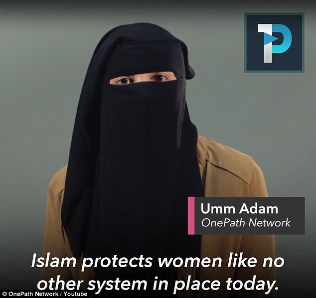 Muslim Woman Wearing a Face-Covering Veil Says 'Islam Protects Women Like no Other Religion'