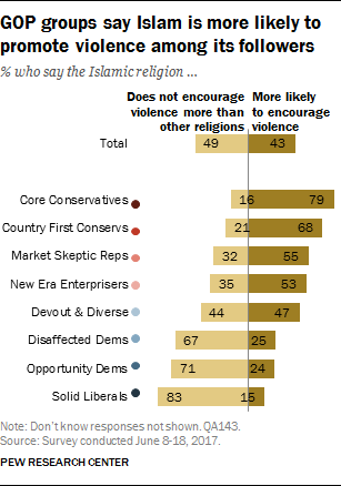 Race and Discrimination, Opinions About Immigrants and Islam