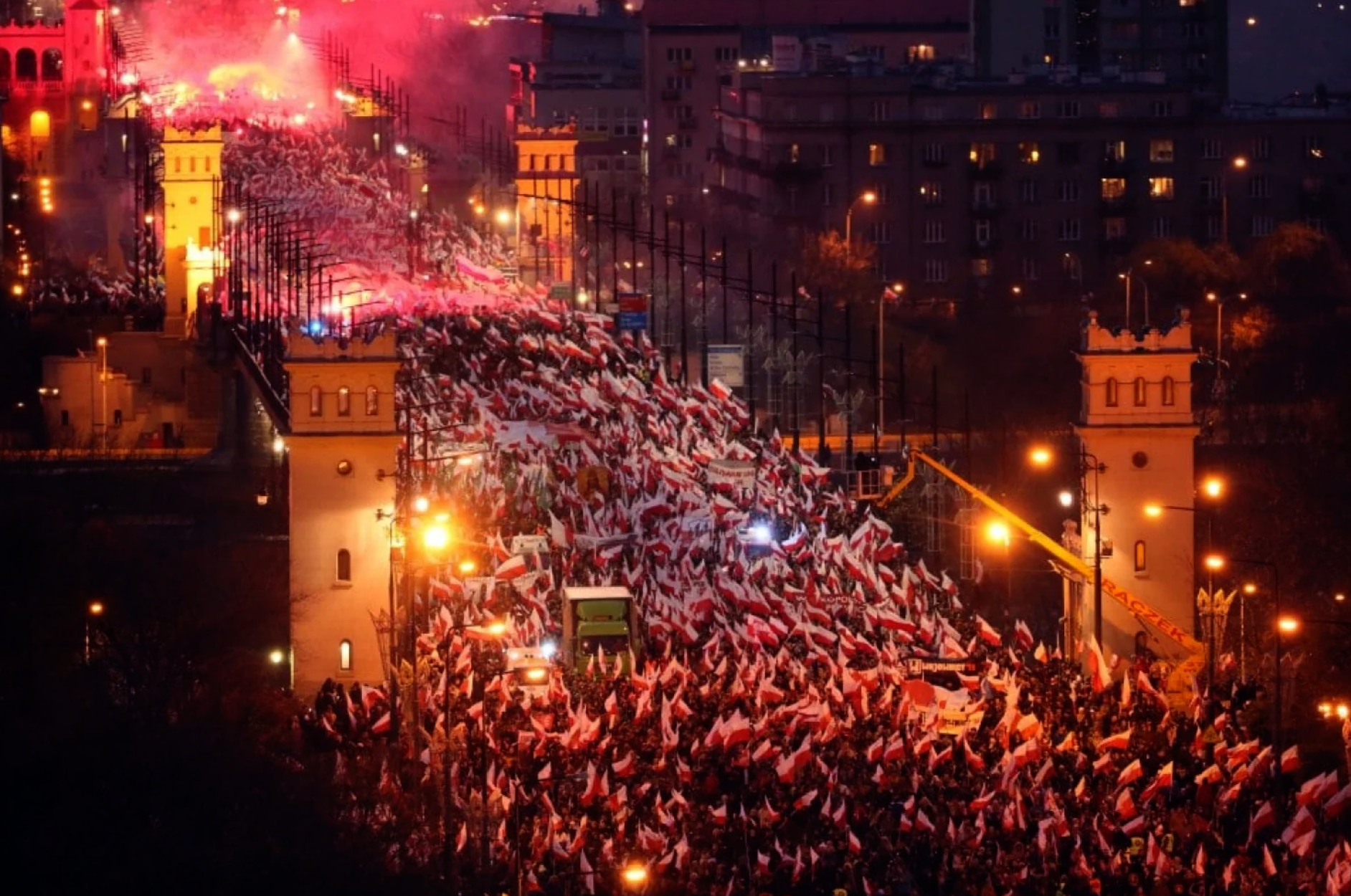 Poland Defends Massive Far-Right Protest that Called for an ‘Islamic Holocaust’