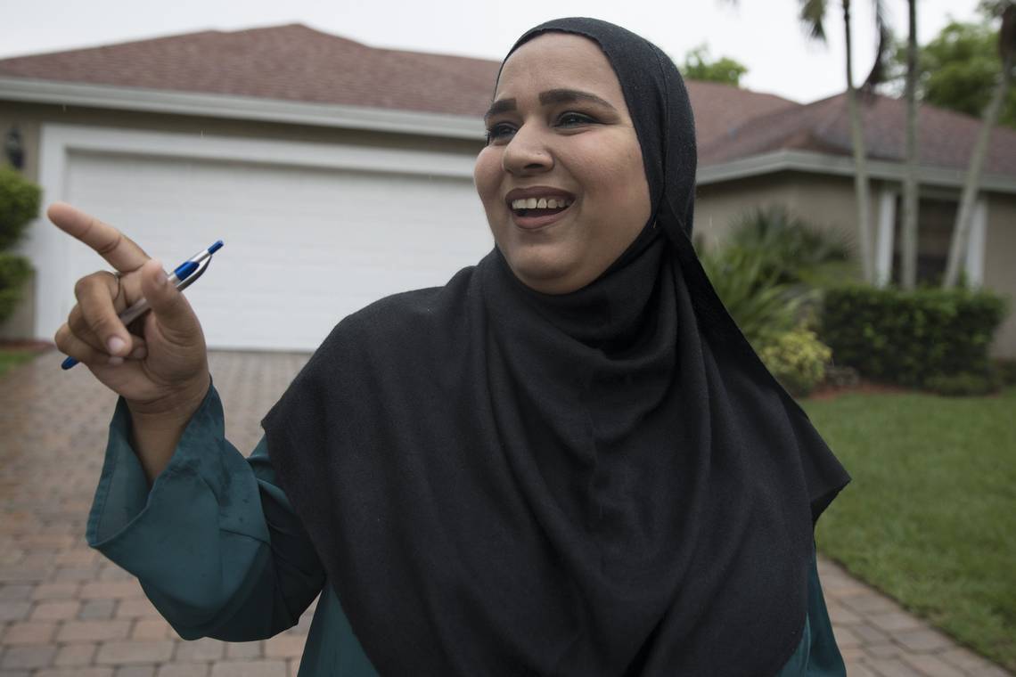She’s Been Cursed At, Rained On. Can She Become the First Muslim in the State House?