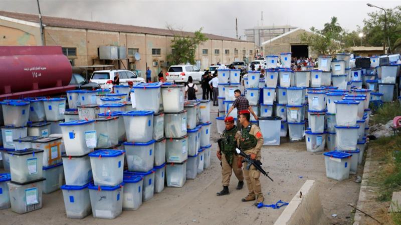 Four Arrested in Iraq Over Ballot Box Storage Blaze