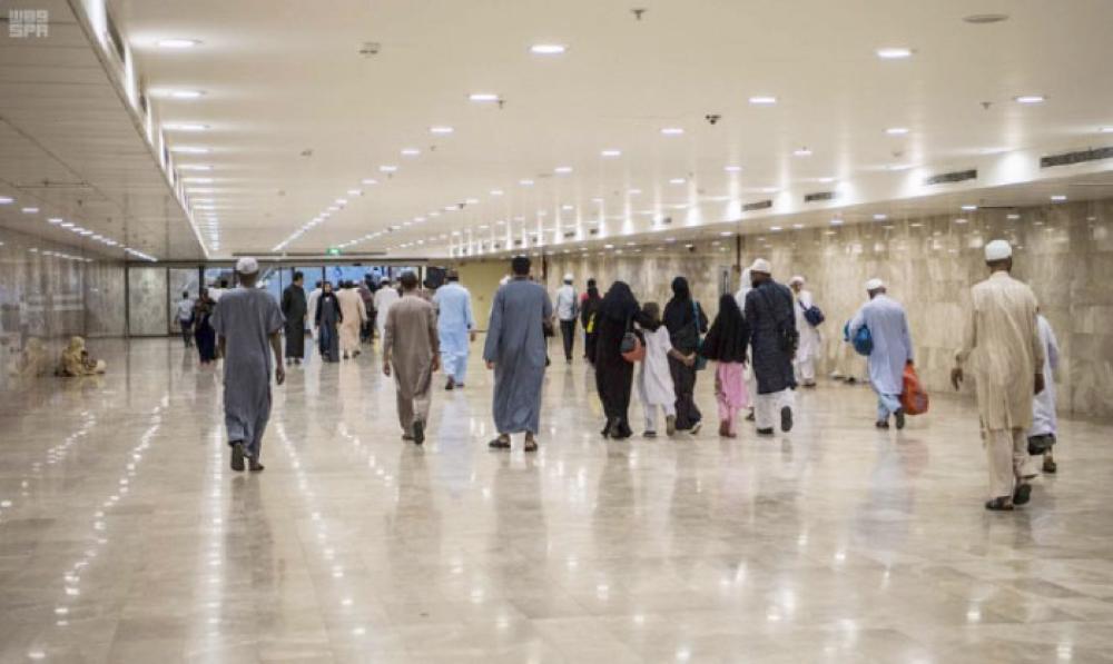 Tunnels Allow Easy Access to Prophet’s Mosque
