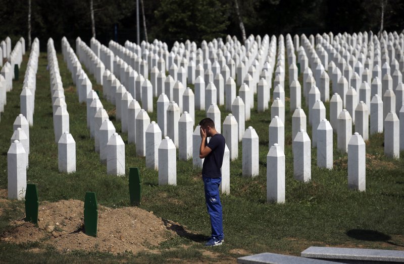 Bosnian Serb Leader Denies Scope of Srebrenica Massacre