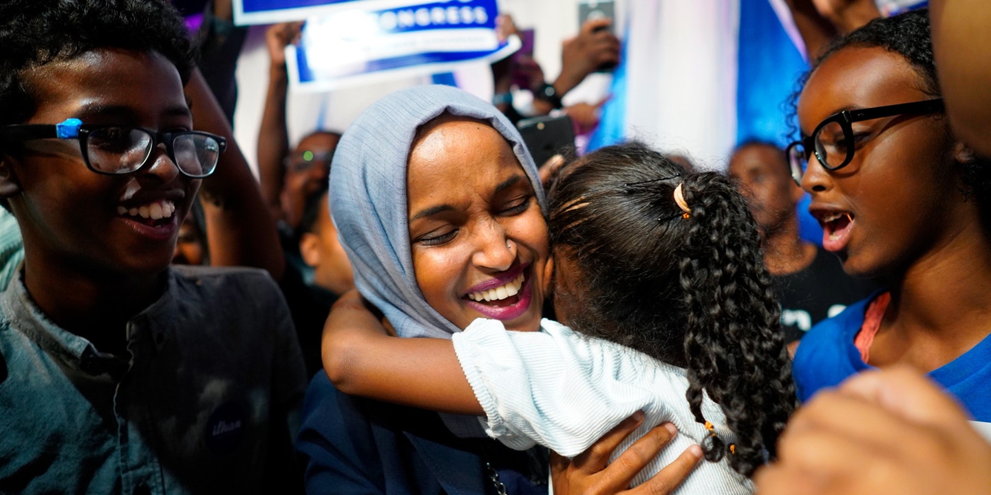 Ilhan Omar Romps in Minneapolis Democratic Primary, While Tim Walz and Keith Ellison Win Statewide
