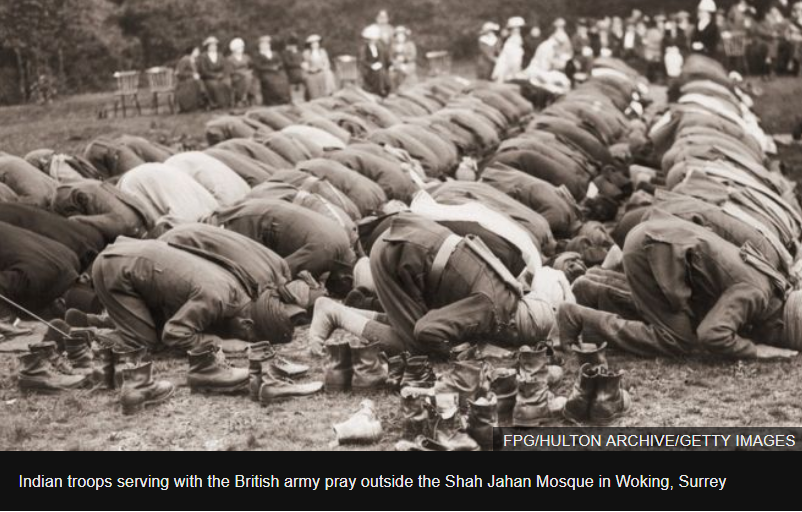 Forgotten Muslim soldiers of World War One 'silence' far right