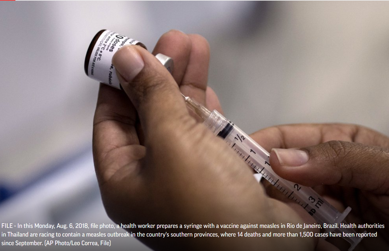 Muslim concern about vaccine fuels Thai measles outbreak