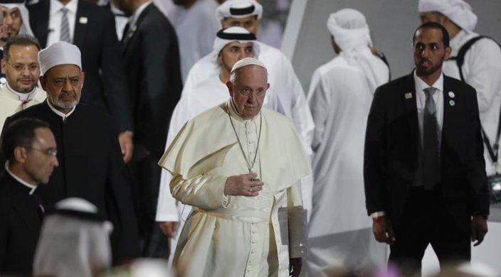 Pope in UAE: Reject wars in Yemen, Syria, Iraq and Libya