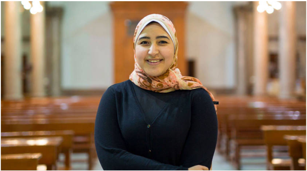 For the love of Mary and hymn: Muslim singer perks up ears