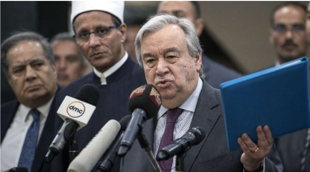 UN chief warns against rising anti-Muslim hatred