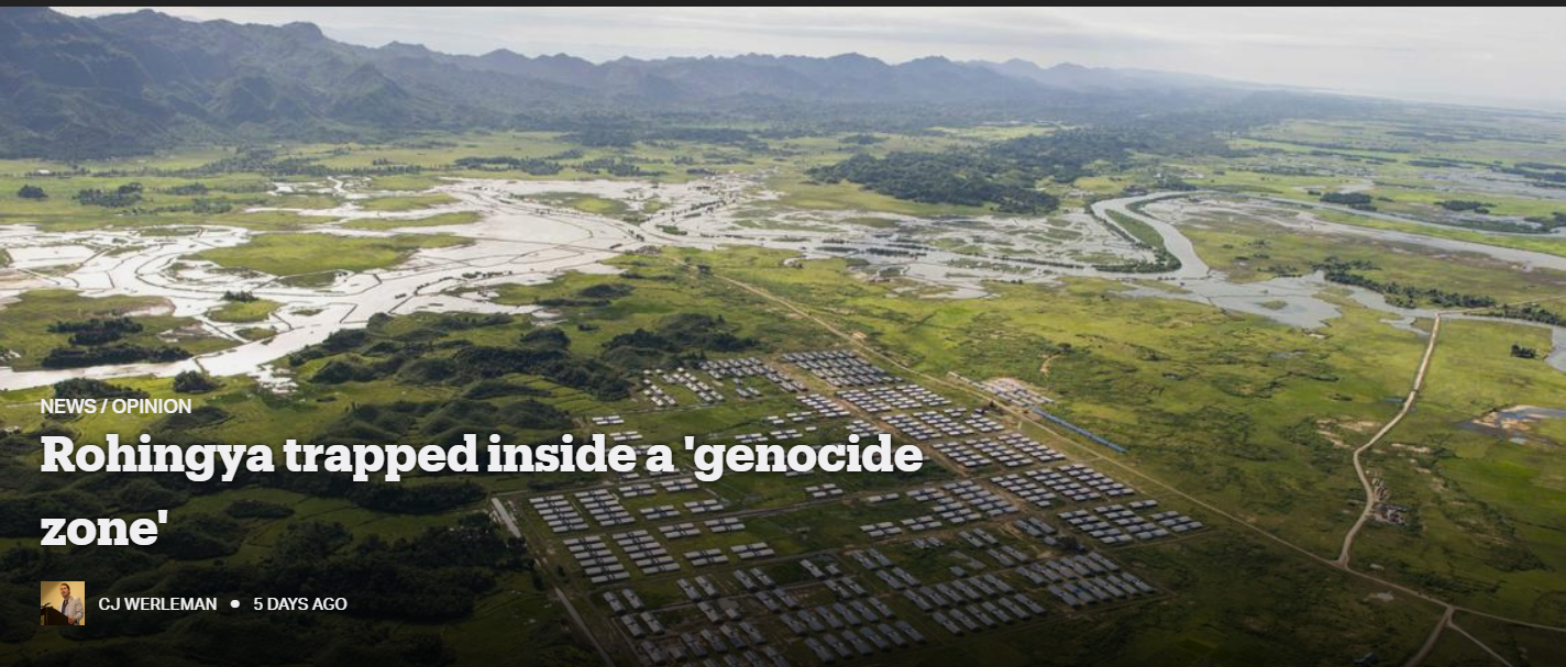  Rohingya trapped inside a 'genocide zone'