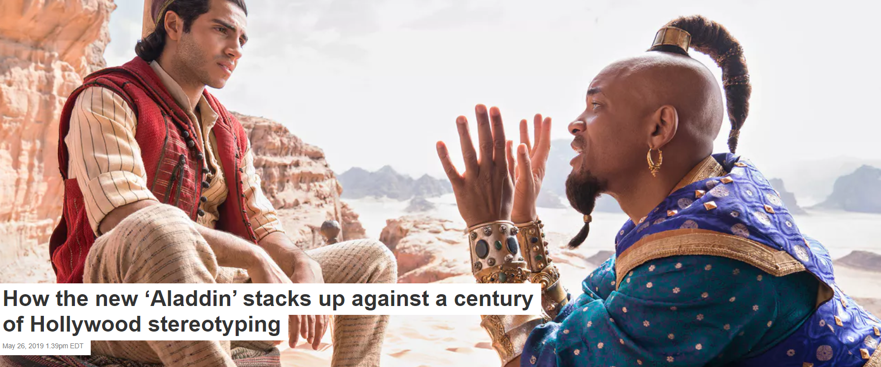 How the new ‘Aladdin’ stacks up against a century of Hollywood stereotyping