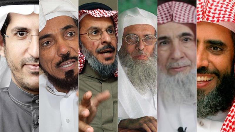 Who are the key Sahwa figures Saudi Arabia is cracking down on?