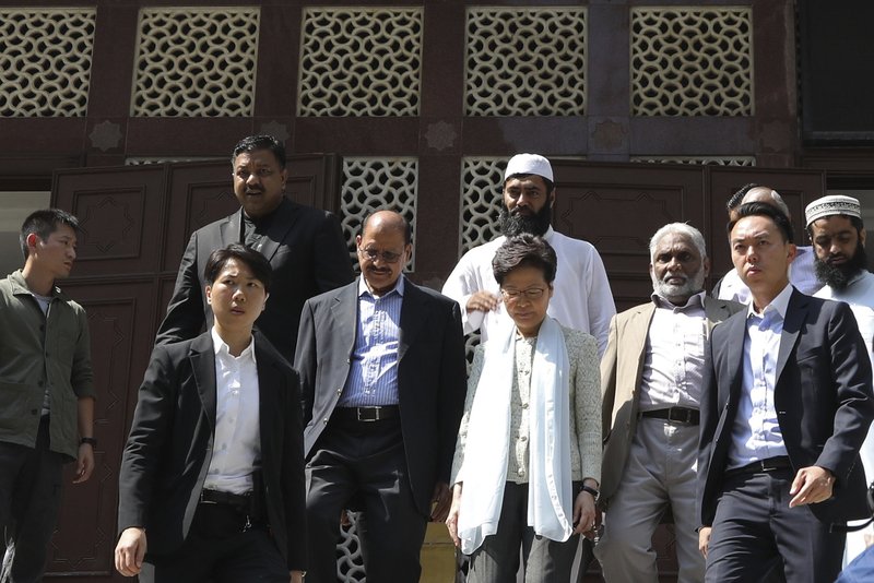 Hong Kong Leaders Apologize for Water Cannon Use at Mosque