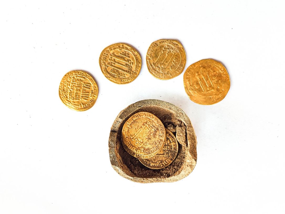 Archaeologists Find Hoard of Islamic Coins in Israel: 'It's Like a Hanukkah Present'