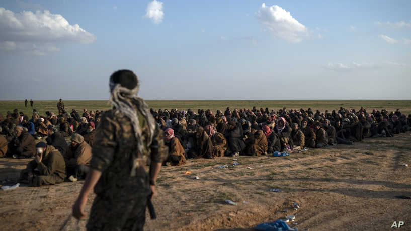 In Syria, Captured Islamic State Fighters, Followers Going Home