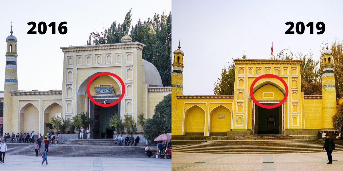 Cultural Genocide: China Continues to Destroy Uyghur Mosques and Islamic Symbols