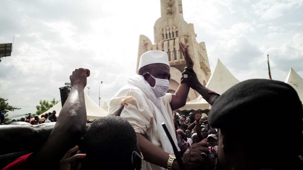 Thousands in Mali's Capital Demand President Keita Step Down