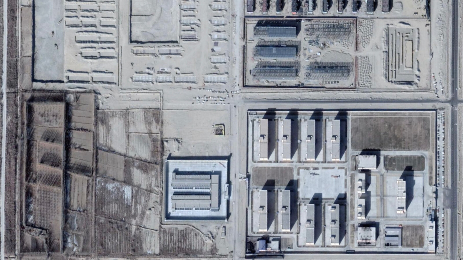 Night Images Reveal Many New Detention Sites in China’s Xinjiang Region
