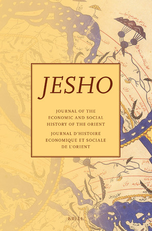Journal of the Economic and Social History of the Orient