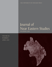 Journal of Near Eastern Studies