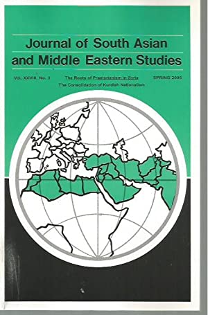 Journal of South Asian and Middle Eastern Studies