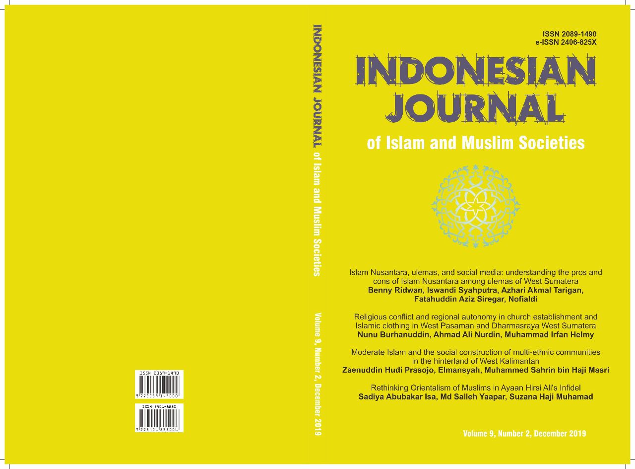 Indonesian Journal of Islam and Muslim Societies
